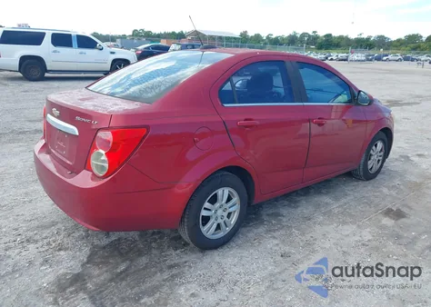 2015 Chevrolet Sonic Lt Auto z USA, uszkodzony, nr VIN 1G1JC5SH2F4220357